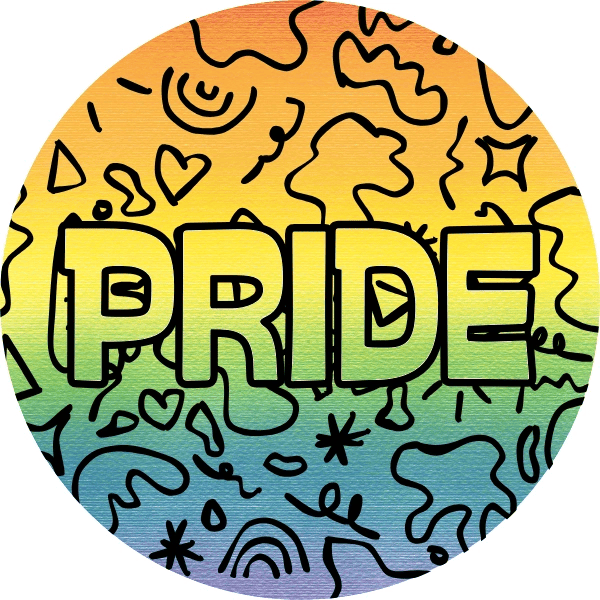 Pride Doodle Sticker