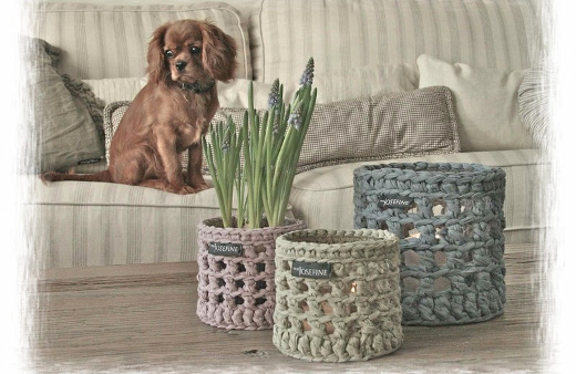 Si quieres saber más, lee hasta el final… aplica estas ideas útiles para la casa con tejido a crochet. Ideas Y Patrones Para Decorar La Casa Con Trapillo El Blog De Trapillo Com