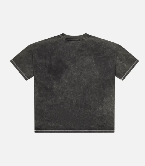 Trapstar Patchwork Script T Shirt Grey 1
