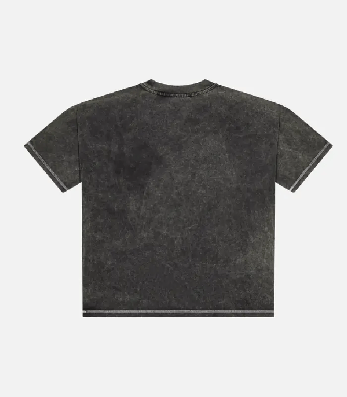 Trapstar Patchwork Script T Shirt Grey 1.webp