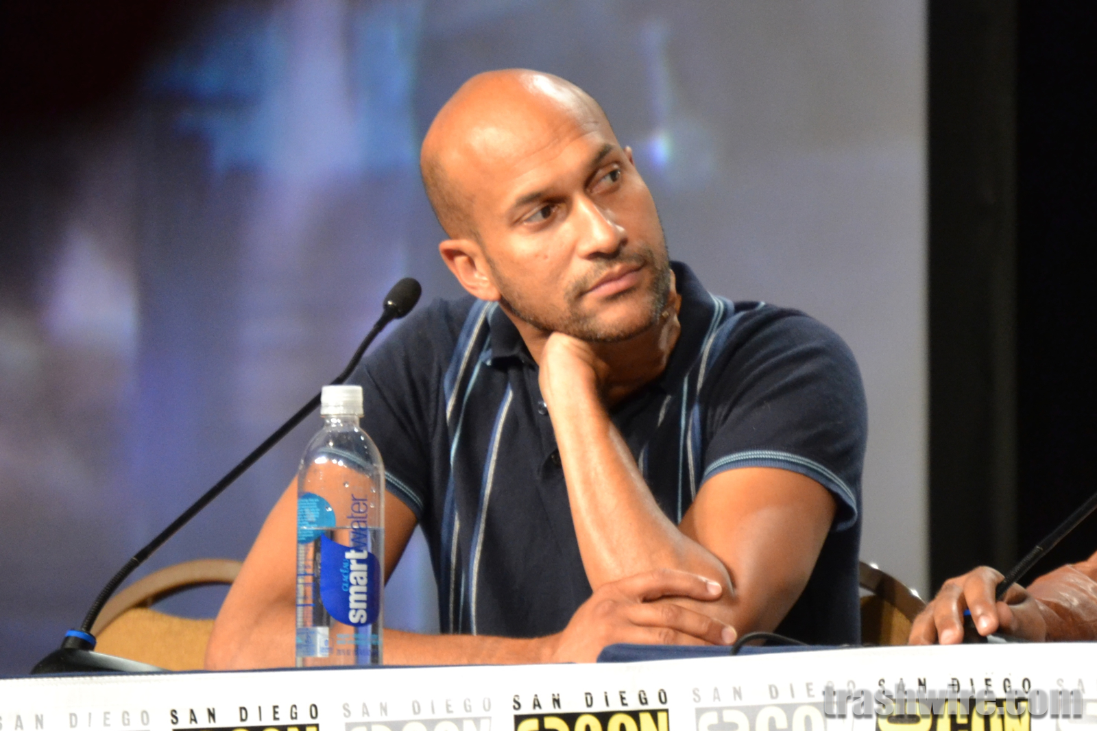 Keegan-Michael Key at the Key & Peele panel at Comic Con 2014