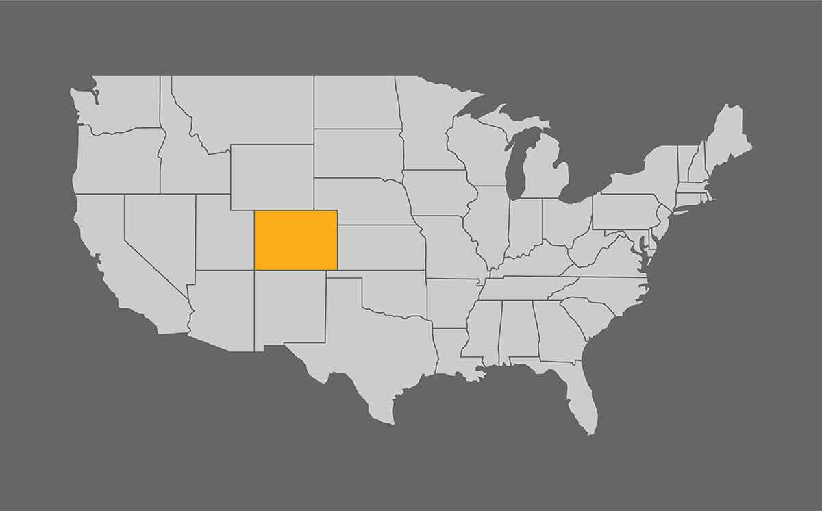 Colorado On A Map The Centennial States Charm Colorado Map 