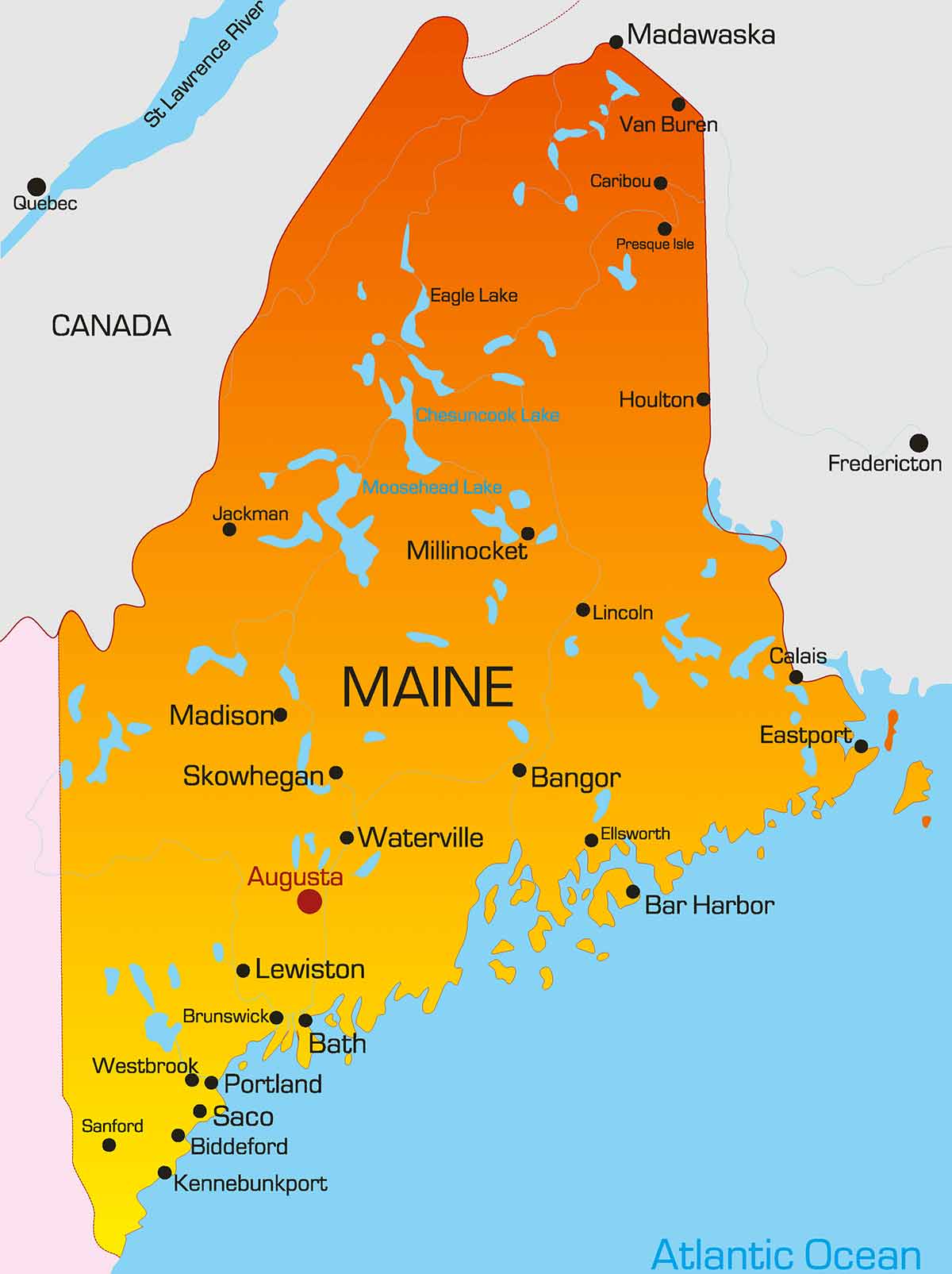 Towns And Cities In Maine To Visit 2026 Must Map.