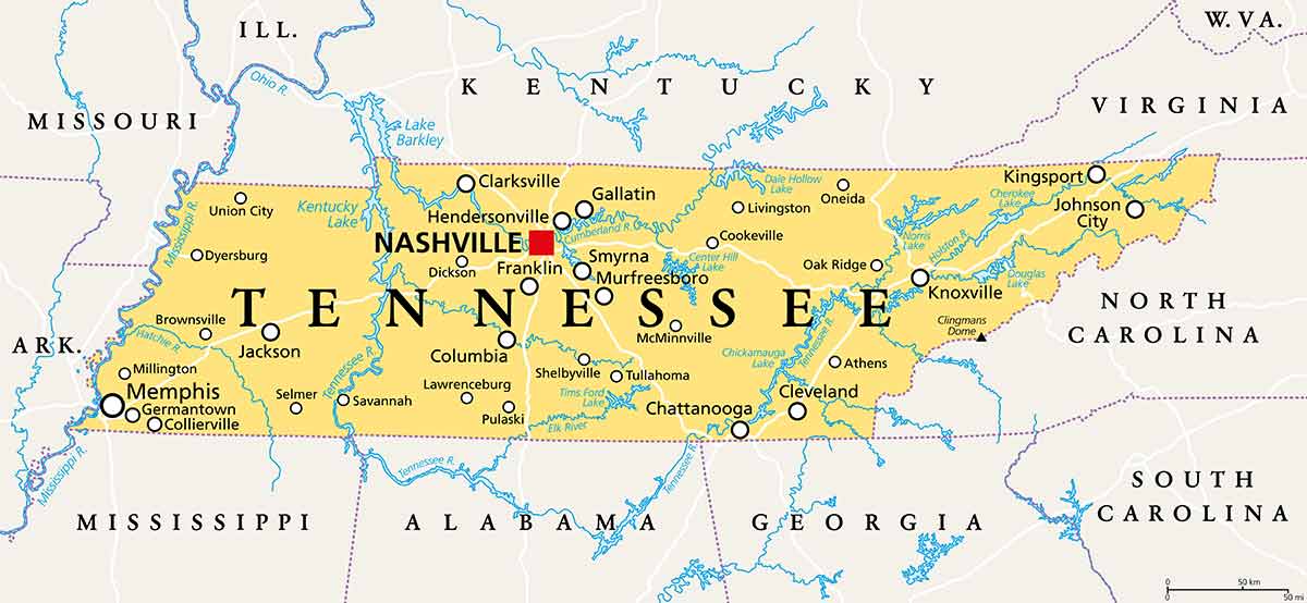 20 Cities In Tennessee In 2026 You Have To See To Believe Tennessee Cities Map 