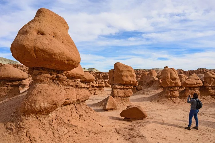 Este parque estatal de Utah parece sacado de otro planeta, con formaciones rocosas de otro mundo