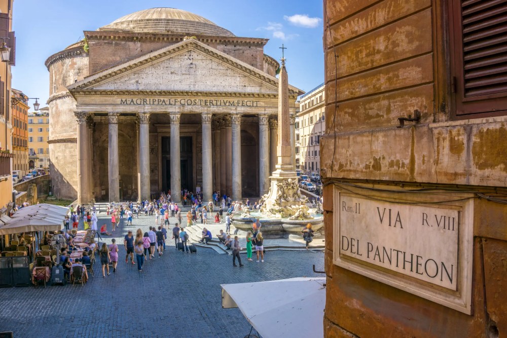 panteon-roma-1000x667 - Vacaciones en Roma, todas las localizaciones reales de la película