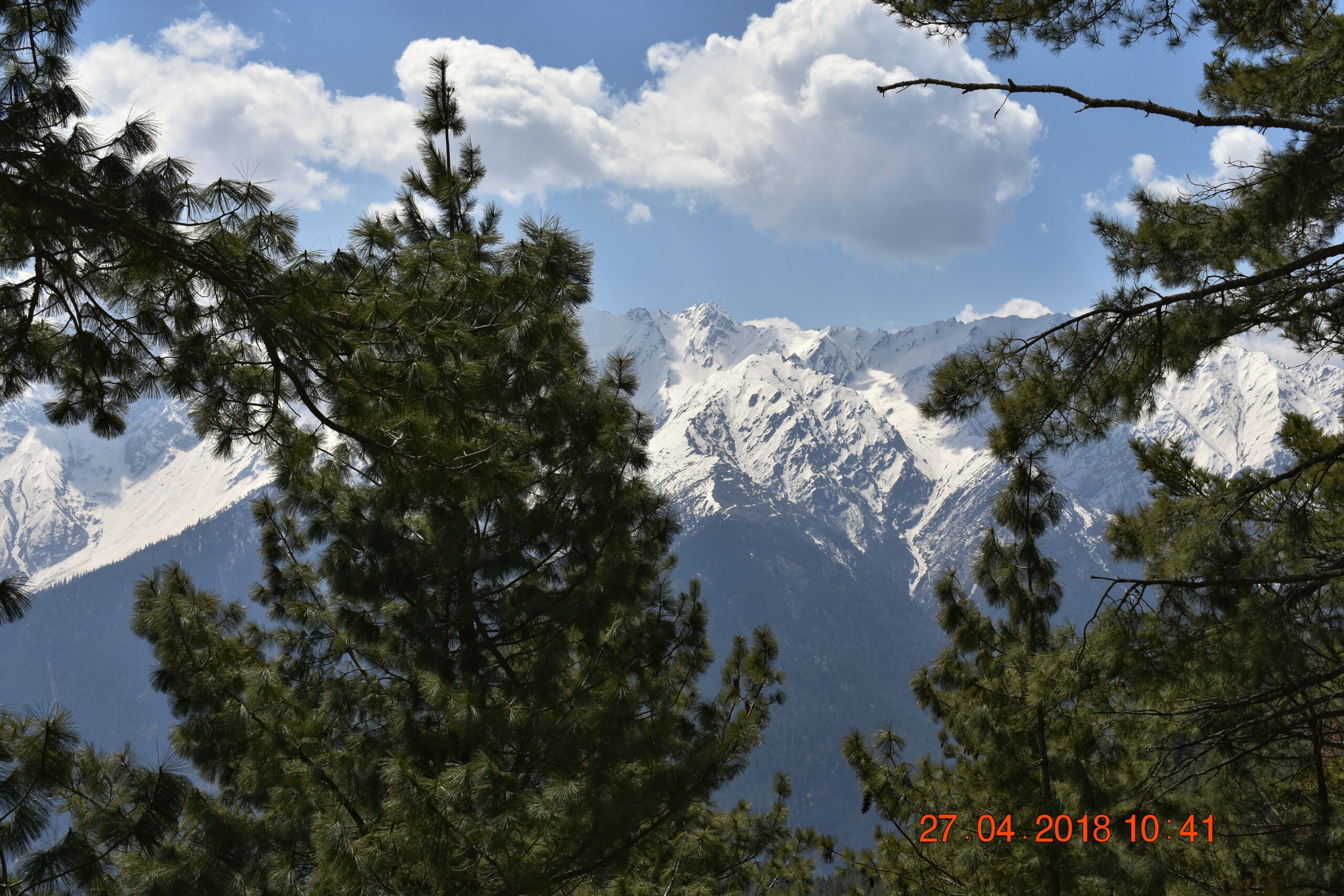 Mountain massifs in Kinnaur