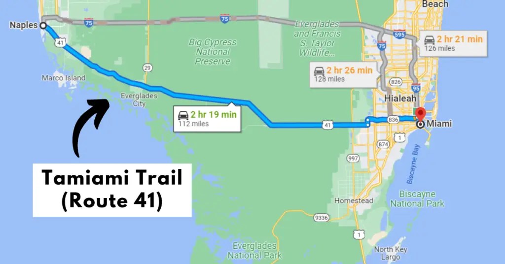 Road Trip Driving 4 000 Miles From Texas To Florida Everglades Through Tamiami Trail Route 41