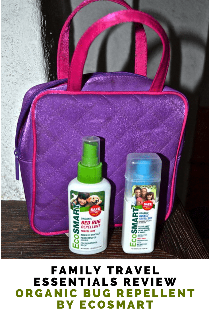 Family Travel Essentials - Organic Bug Repellent by EcoSmart