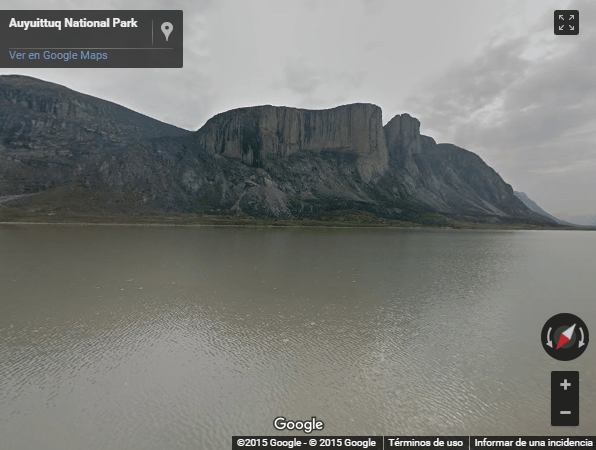 Parks Canada Google Maps