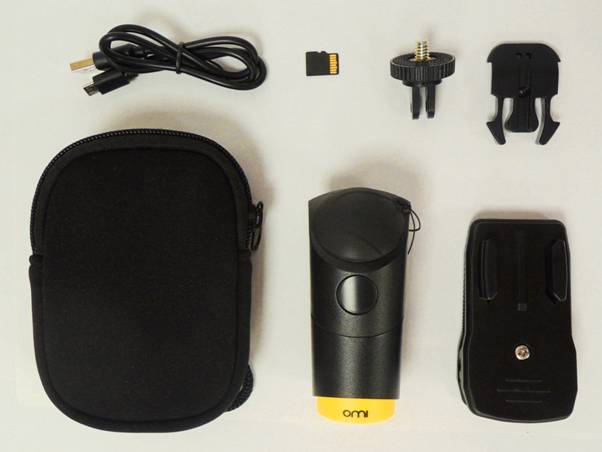 A Wide-angle, Wearable, Easy-to-use Outdoor Camera