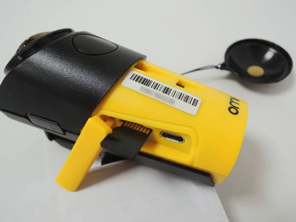 A Wide-angle, Wearable, Easy-to-use Outdoor Camera