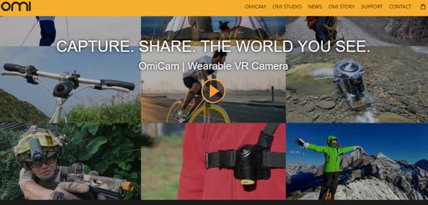 A Wide-angle, Wearable, Easy-to-use Outdoor Camera
