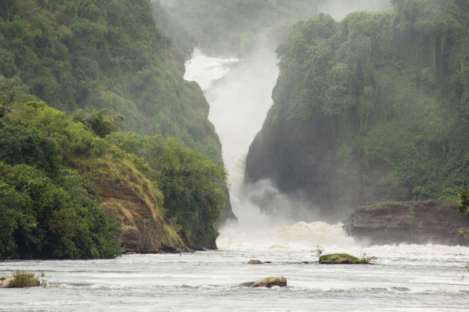 Murchison Falls National Park of Uganda