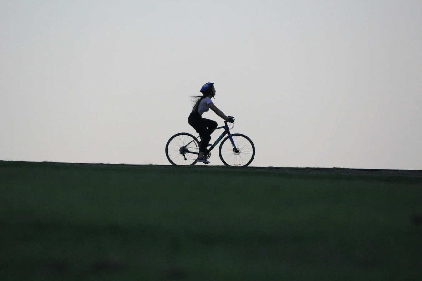 women mountain biking
