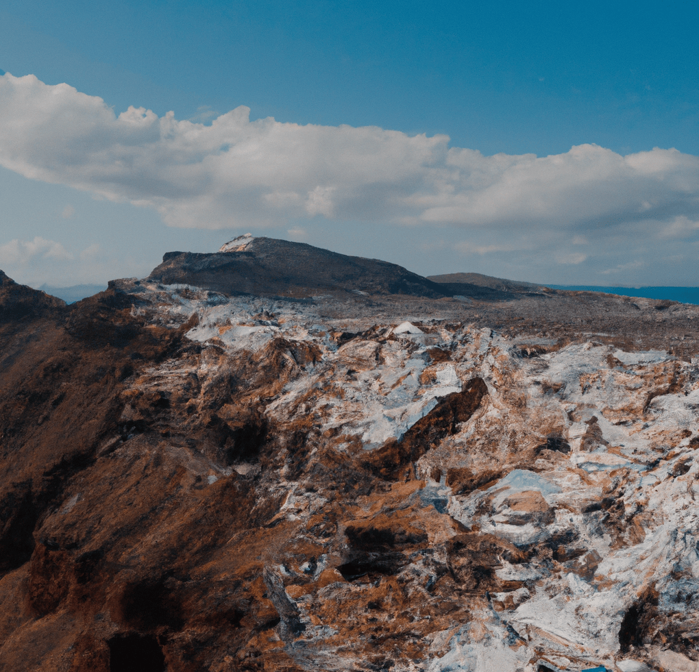 mountains and sky in greece