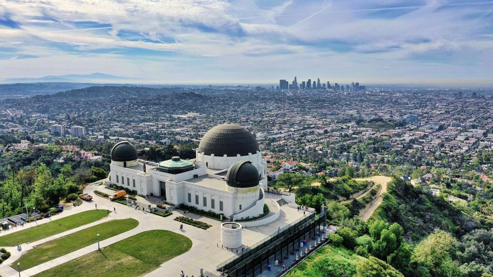 High in the hills of South Hollywood is one of the city's most important cultural attractions, the Griffith Observatory.