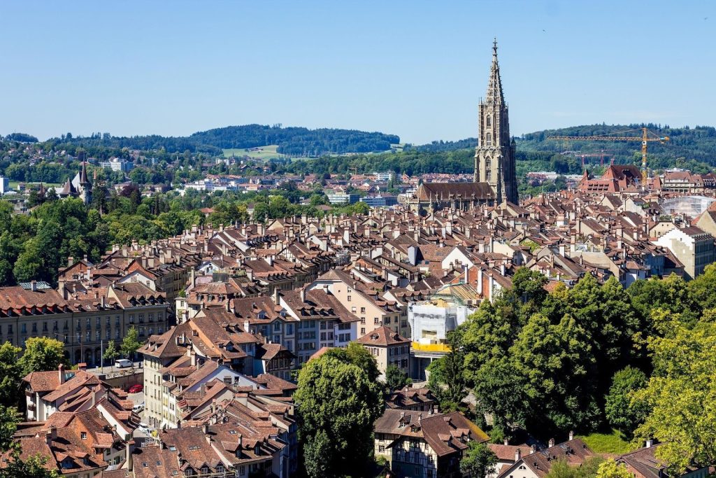 the Old City of Bern, Switzerland, a UNESCO World Heritage site