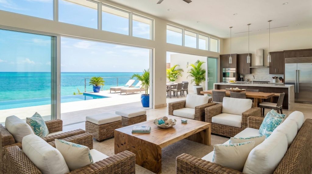 StarFire Vrbo listing screenshot showcasing large-group luxury cabin