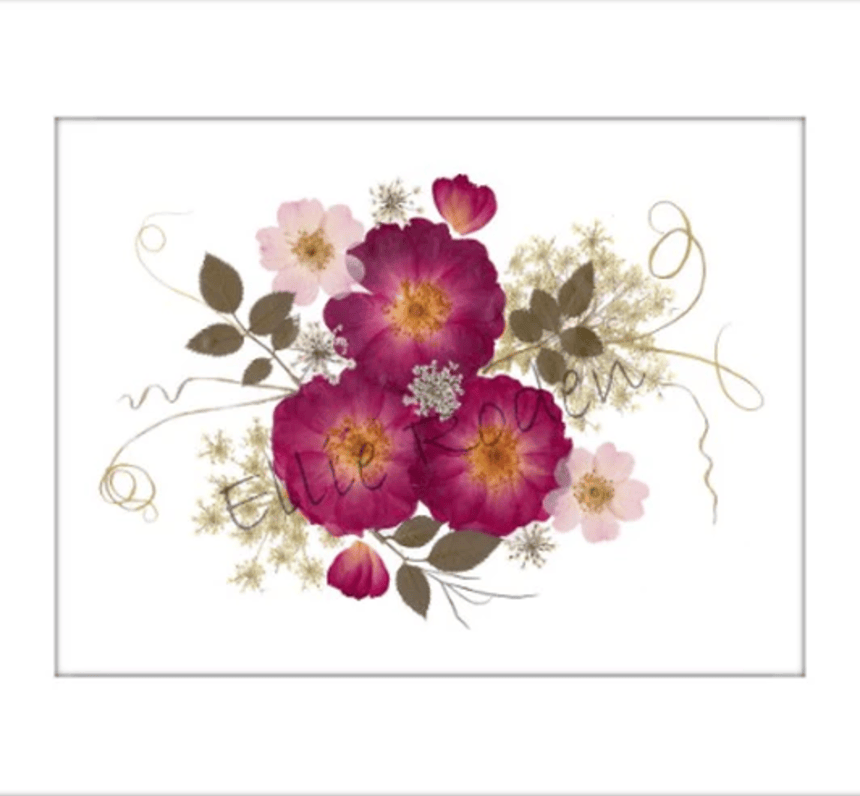 Pressed Flowers in Vermont - Mothers' Day Gifts