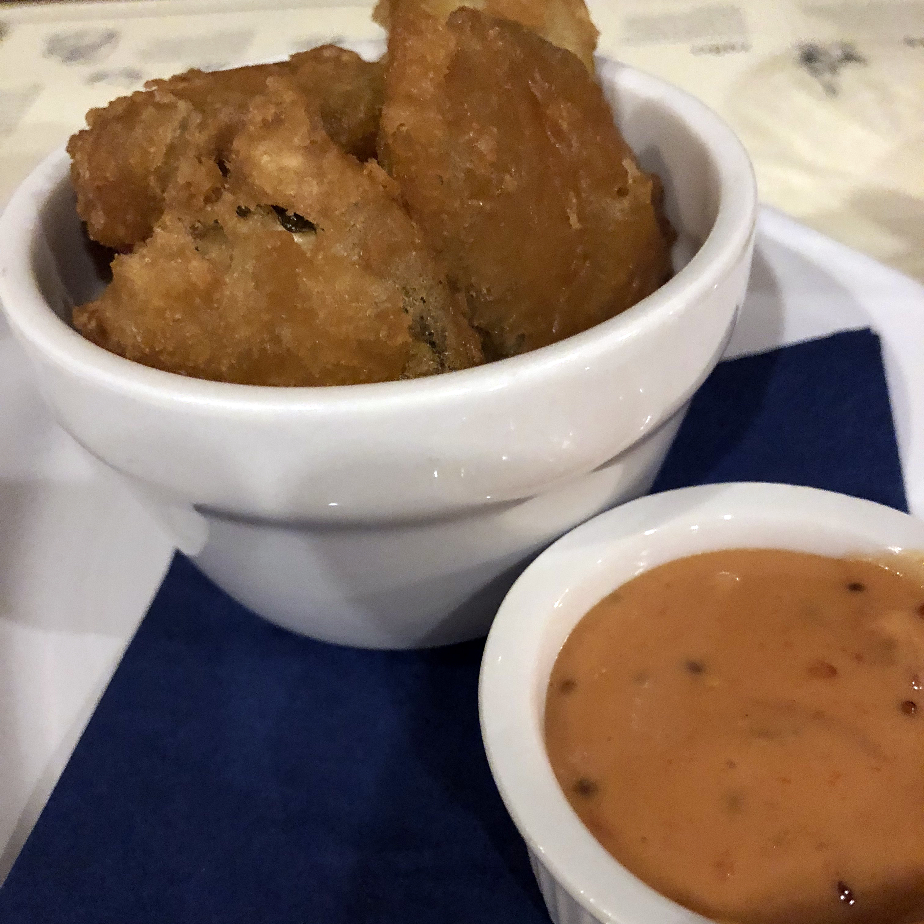 Fried Pickles Johnny Seesaw's