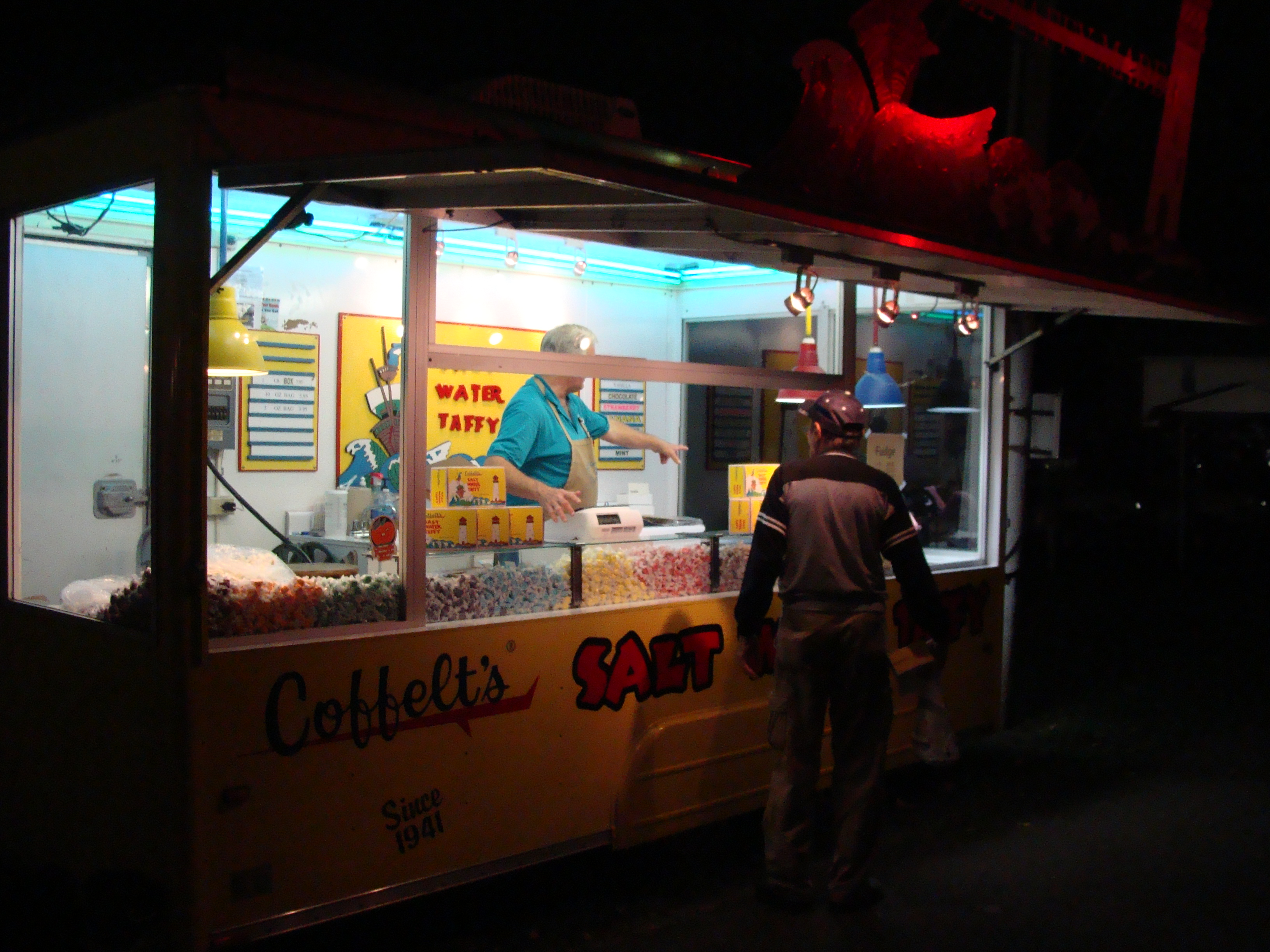 Coshocton County Fair taffy