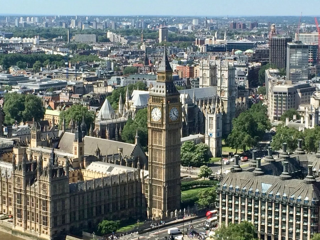 Big Ben London traveling post coronavirus