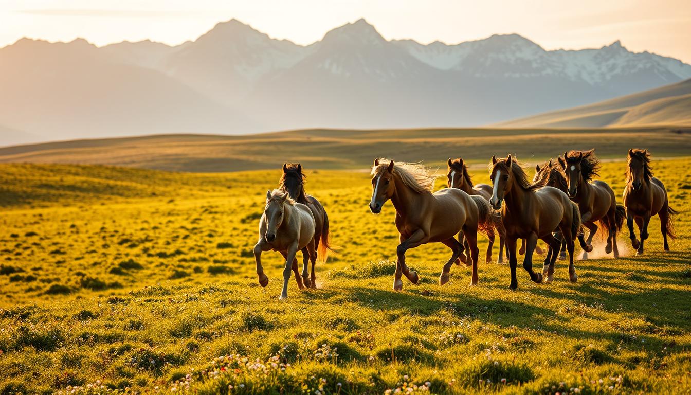 wild horses rewilding