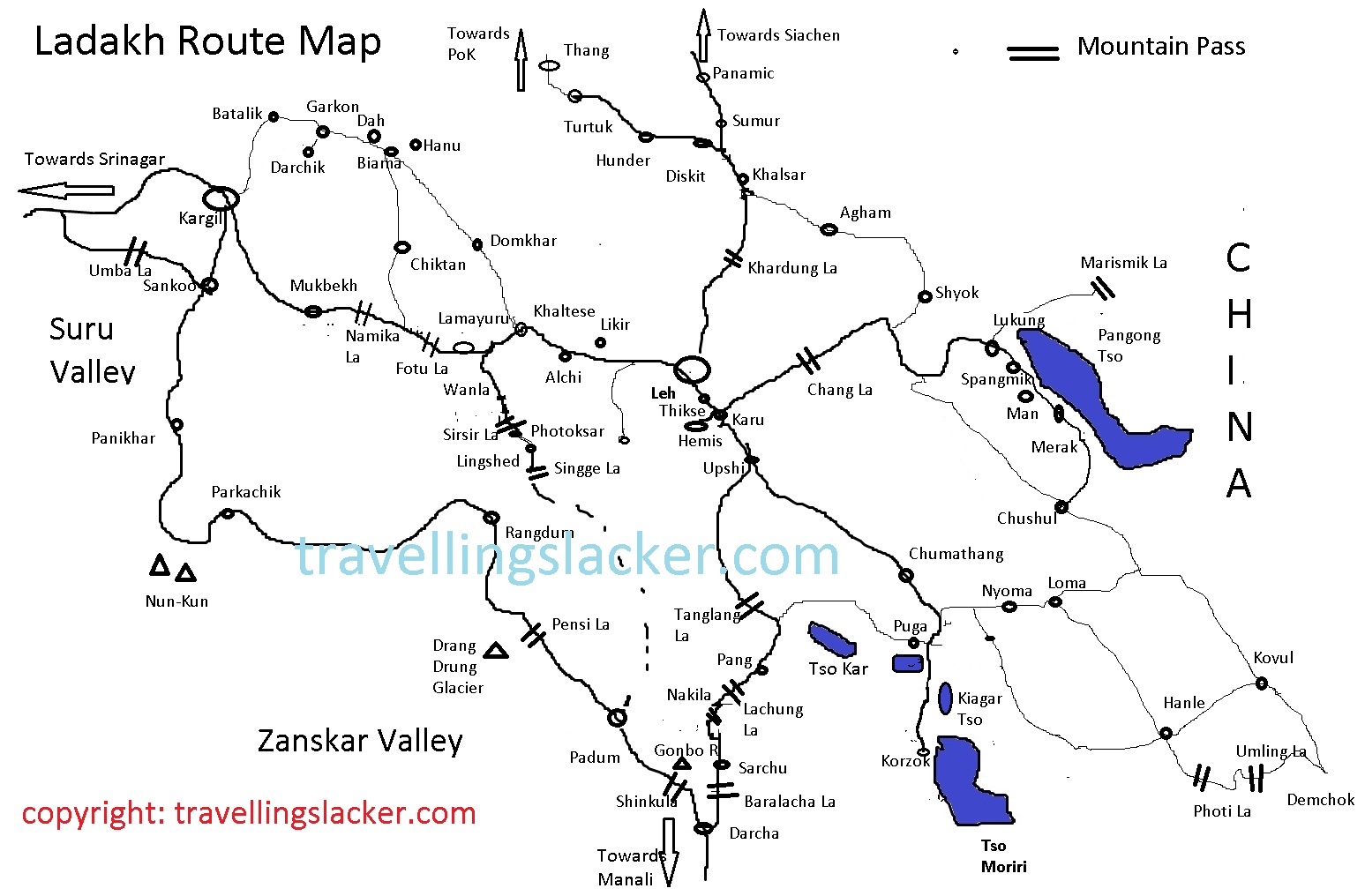 Road Map Of Himachal Pradesh Pdf Infoupdate Org Ladakh Map 