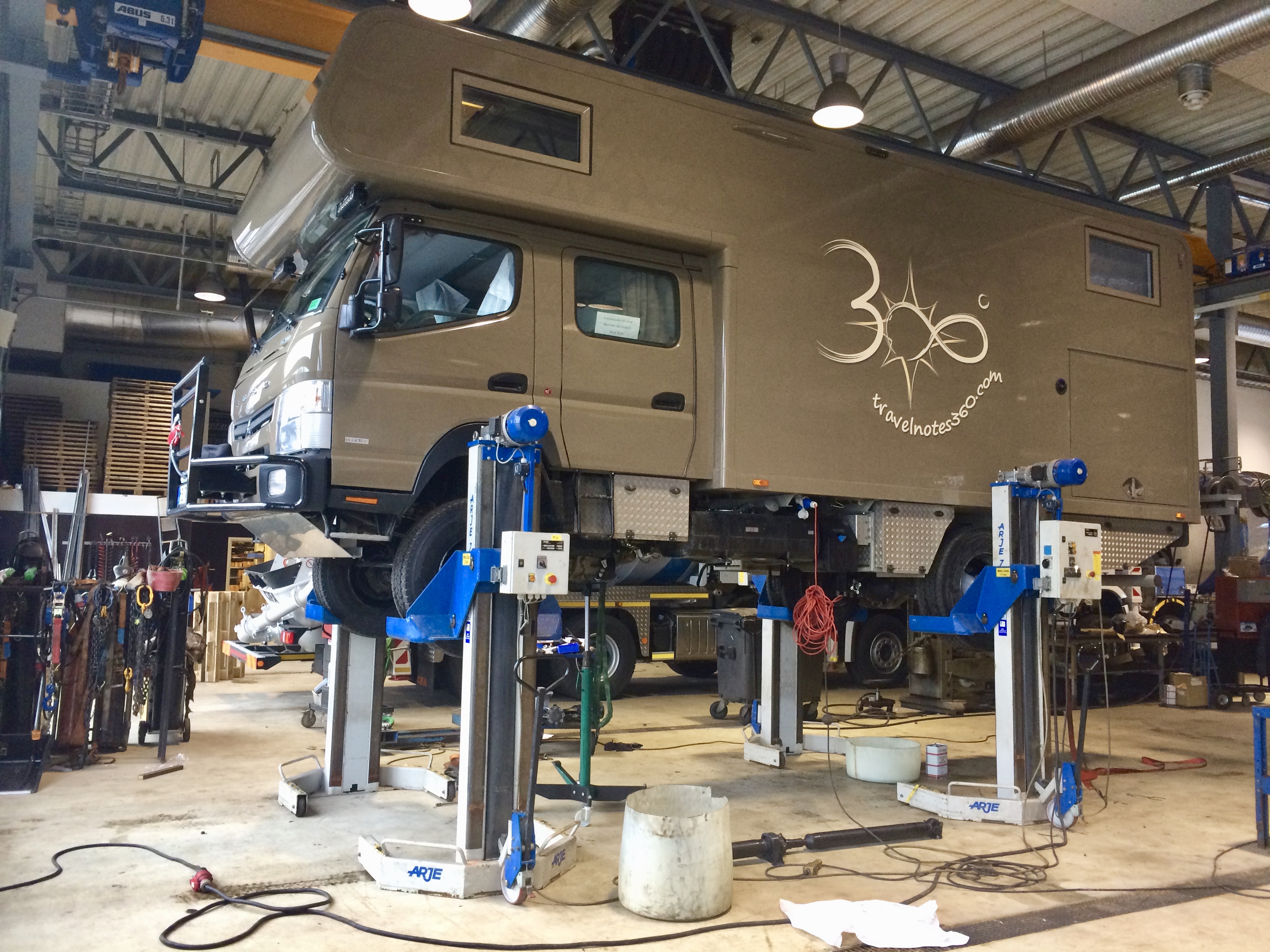 Fuso Canter 4x4 Werkstatt Kristiansand