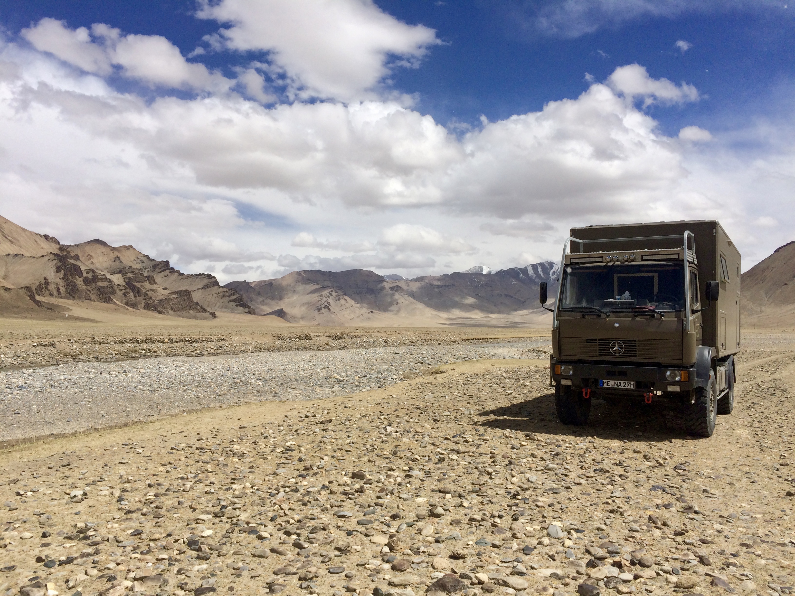 Benz 1120AF Pamir Highway