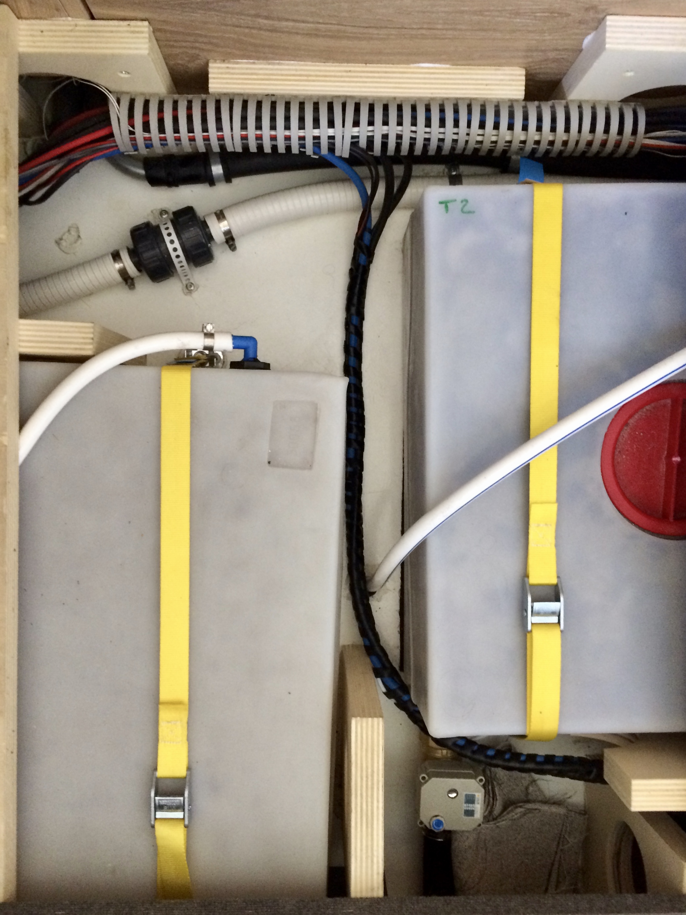 Benz - Kabelverlegung Abzweigung aus dem Hauptstrang