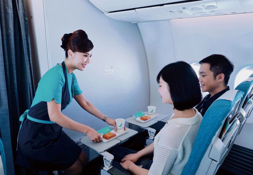 Greater Bay Airlines (GBA)  have increased their efforts to enhance customer experience when travelling with the airline by improving complimentary inflight refreshments. 