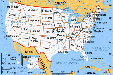 Saint Louis Missouri Us Map Semashow Com Us Map 