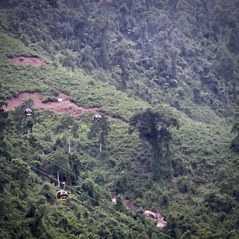 There are five cable stations in all