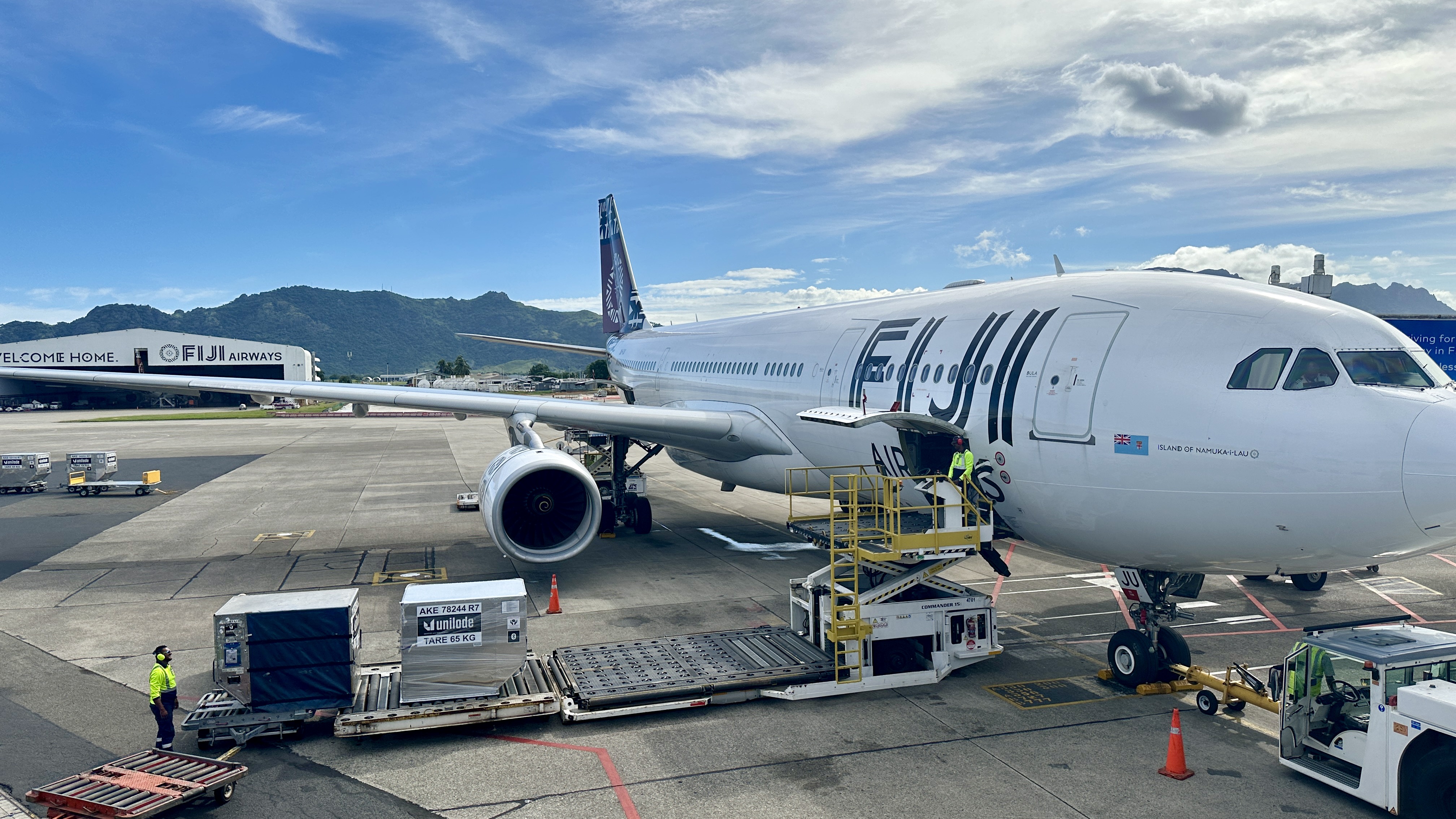 Fiji Airways Airbus A330 aircraft