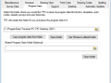 Tpc 2024 Program Settings Program Data Dialog