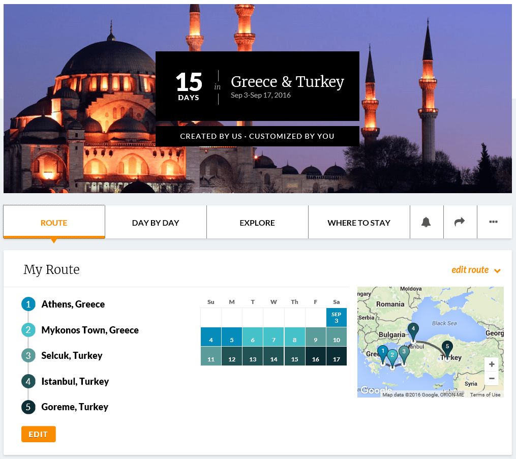 You finally got that business trip to rome youve been angling for. Review Inspirock Travel Planner Travgear Com