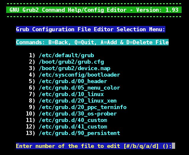 Grub2 Info - Amazing Landscape Photo - Mobile