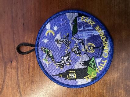 2023-trc-fall-camporee-staff-pocket-patch-with-button-loop