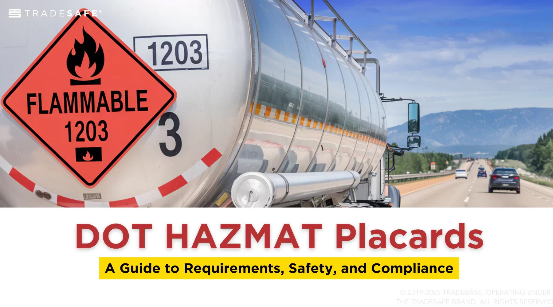Dot Hazmat Placards Requirements Tradesafe