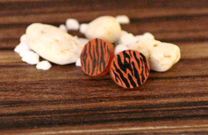 Tiger Earrings