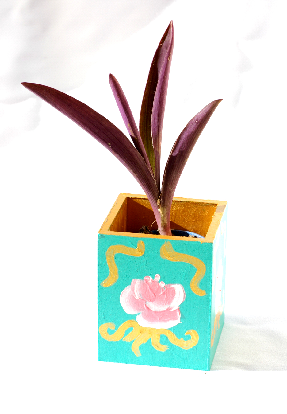 Folk Art Planter