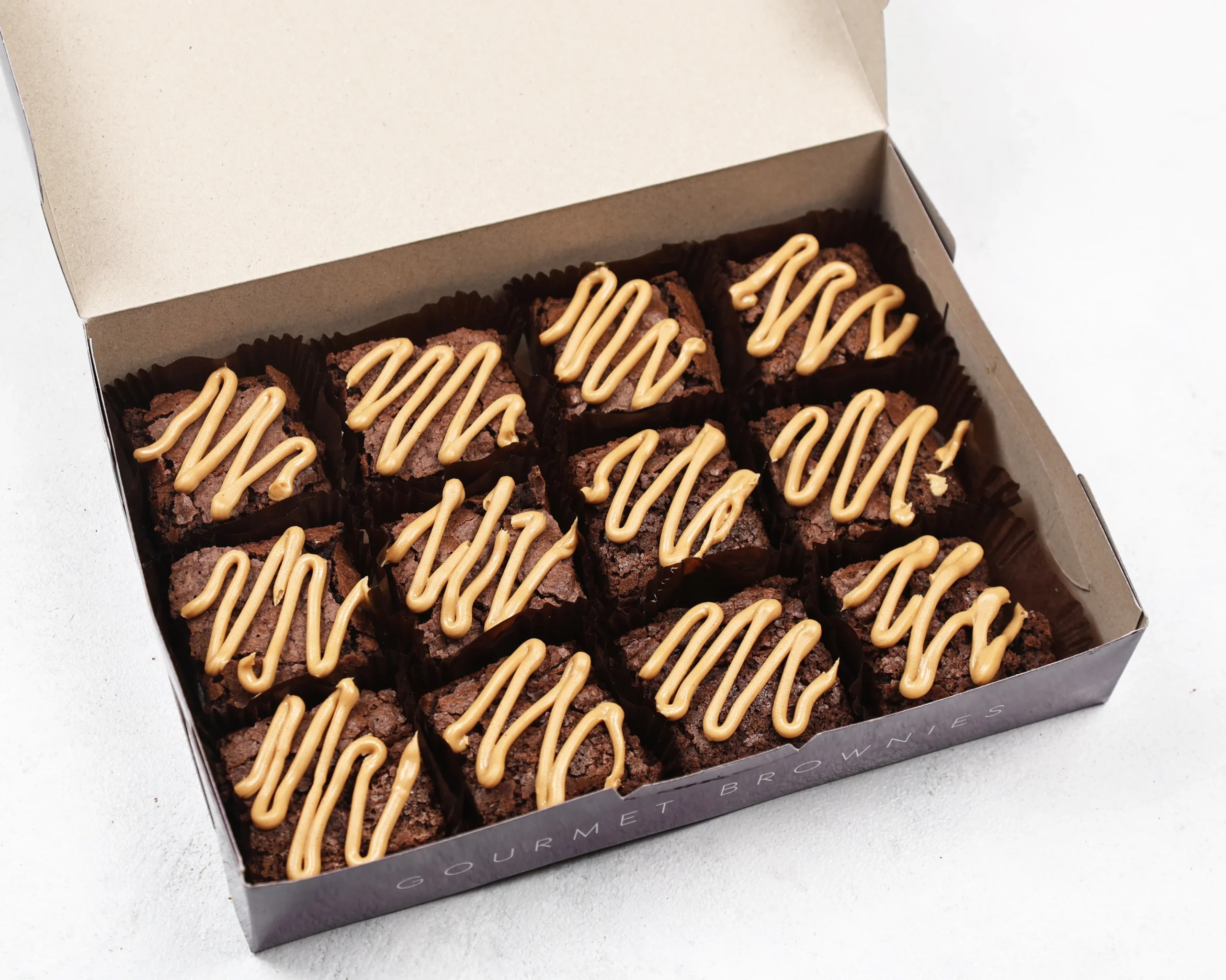 Peanut Butter Topped Brownies (12 Pcs)