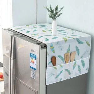 Fridge Cover With Pocket