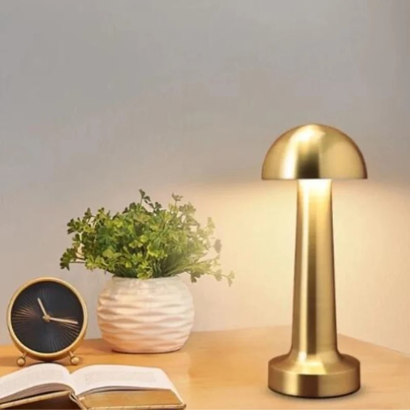 Rechargable Metal Touch Lamp