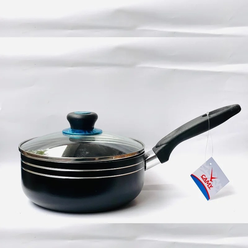 Camy Non-Stick Sauce Pan with Lid 18 cm