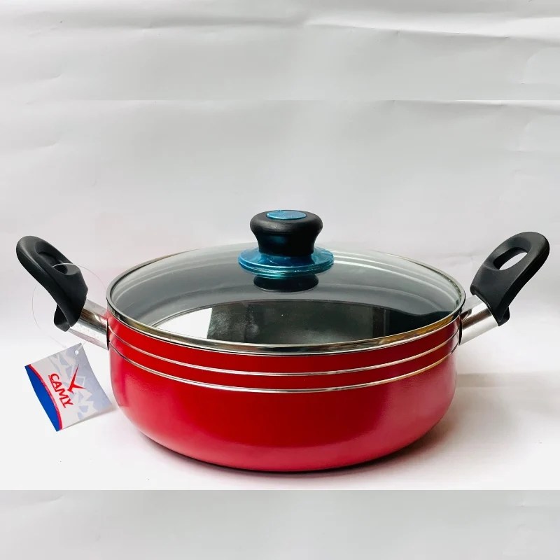 Camy Non-Stick Casserole with Lid 22 cm