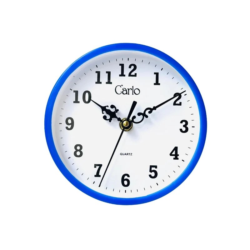 Carlo Wall Clock 16 cm (AS-S) – Blue Colour
