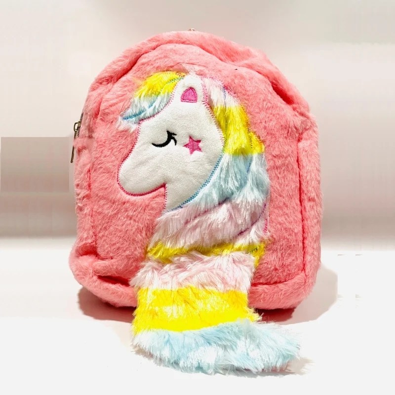 Soft Unicorn Kids Backpack